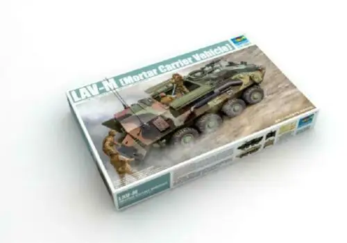 

Trumpeter 00391 1/35 LAV-M (Mortar Carrier Vehicle) Armored Vehicle Static Diaplay Model Building Kits Toy TH05600