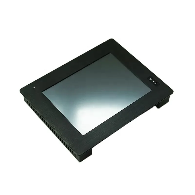 Tela sensível ao toque resistiva de 8 polegadas 1000nits com sensor de luz 12V 24V DC entrada Novo produto