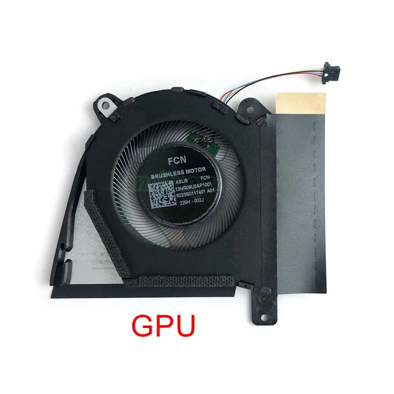 New Original Laptop CPU GPU Cooling Fan For ASUS ROG Zephyrus G14 GA402R GA402RJ GA402RK Cooler 13NR09U0AP0901 1001 2022 version