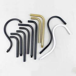 Lighting accessories M10 metal bent tube retro wall light modification connecting tube seven character tube inner and outer teet