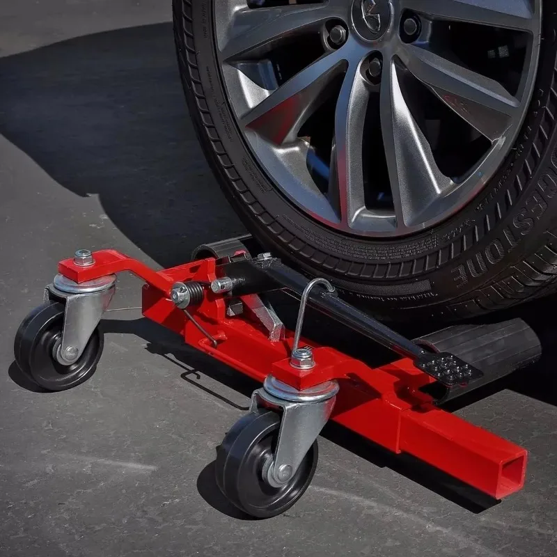 타이어 휠 캐스터 돌리 1500lbs 고잭 자동차 차량 스케이트 유압 포지션 12인치 유압