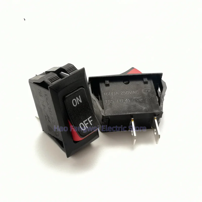 5PCS HONGJU ship type switch power button switch R-2-110-D2N-BBR silver contact ON-OFF 2-pin 2-gear