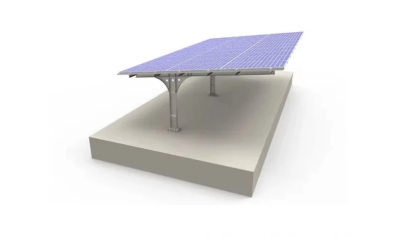 

L-Shape HDG+Baked Painted Carbon Steel Solar Panel Mounting System Solarcarport System