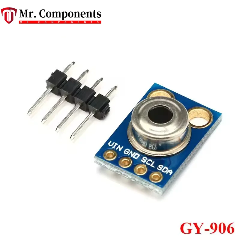 1PCS MLX90614 GY-906 Sensor Module Non-contact Infrared Temperature IR IIC I2C Interface MLX90614ESF MLX90614ESF-BAA For Arduino