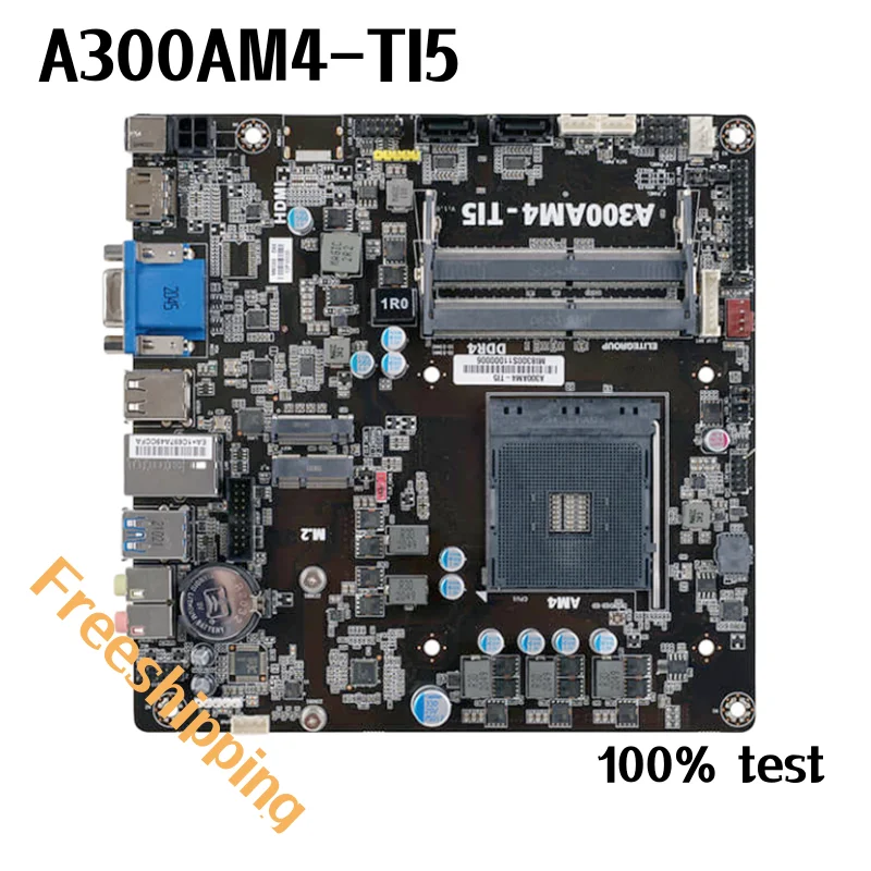 

For ECS A300AM4-TI5 Motherboard 32GB HDMI Socket AM4 DDR4 Mini-ITX 17*17 Mainboard 100%Work