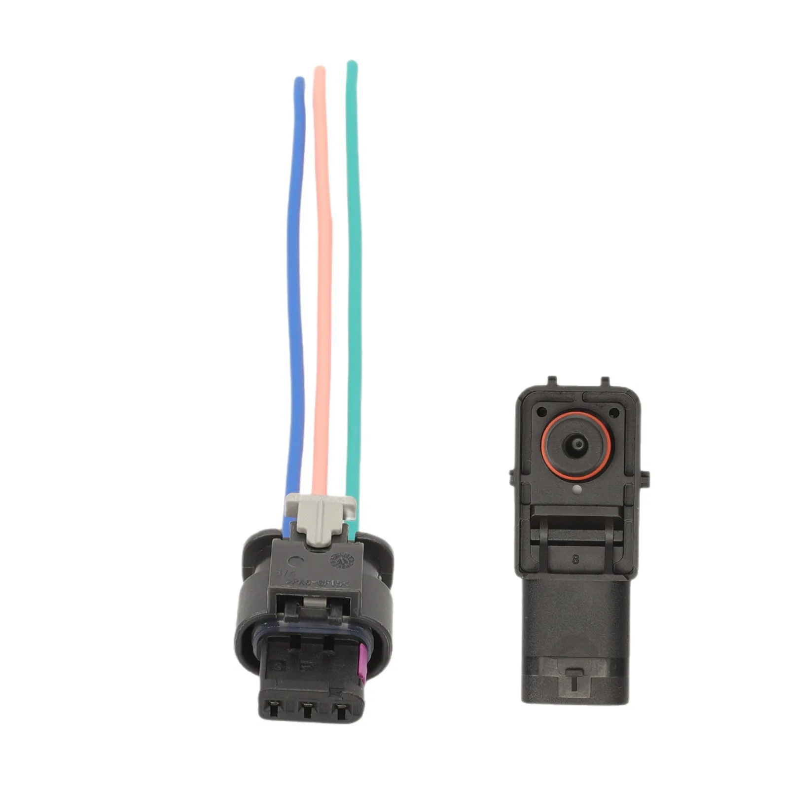 V10721500 5Q0906207 Intake pressure sensor with connector 3-pin for Audi A4 Q5 Q7