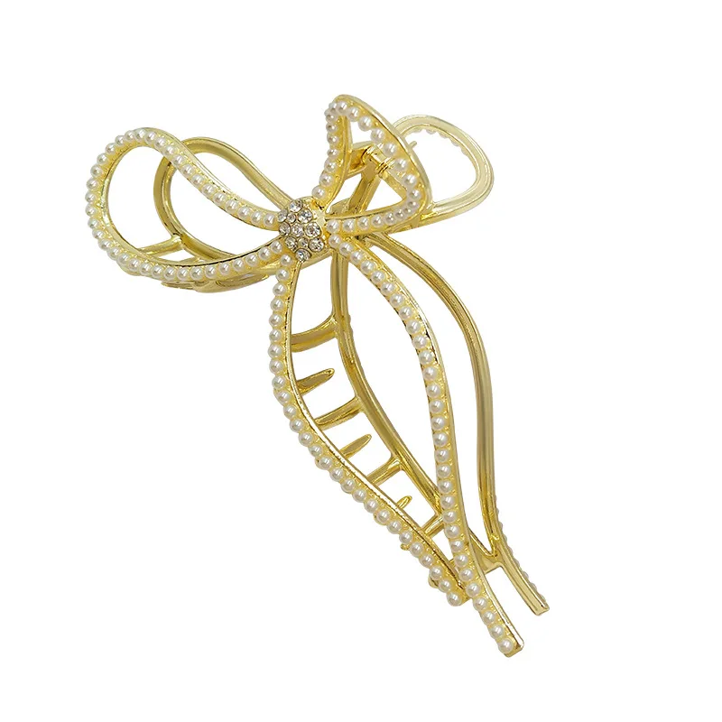 Pince à cheveux en métal rétro pour femmes, accessoire de mode, pince à cheveux, tempérament, tête de requin, queue de cheval