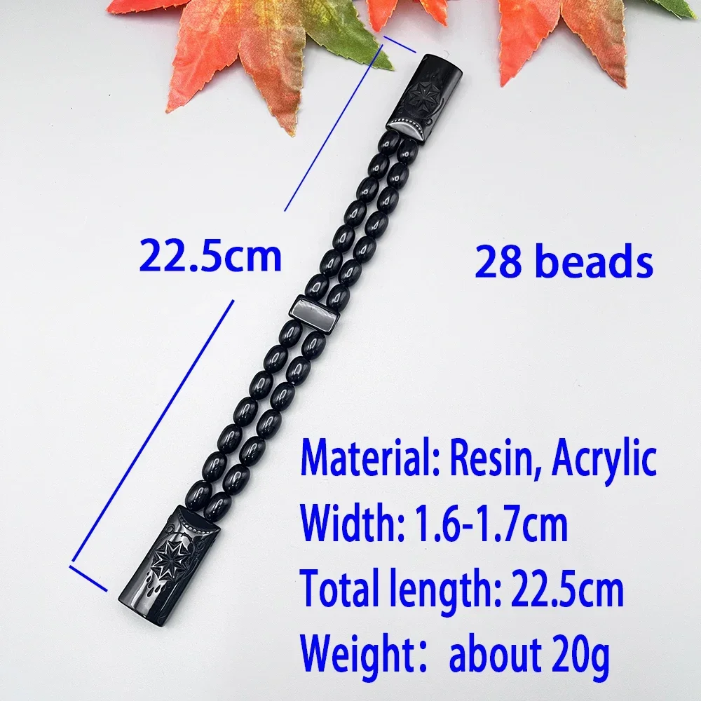 NJ99 جديد مسبحة الرجال الاكريليك ثلاثية الأبعاد الراتنج مثمنة اليد التأمل أطراف الأصابع لتخفيف الضغط Sta لهب يمكن الوجه الصلاة حلية