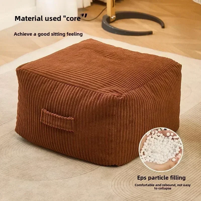 Square Futon Seat Cushion Thickened Japanese Tatami Floor Seat Cushion Cotton And Linen Fabric On The Ground Household Seat Pier