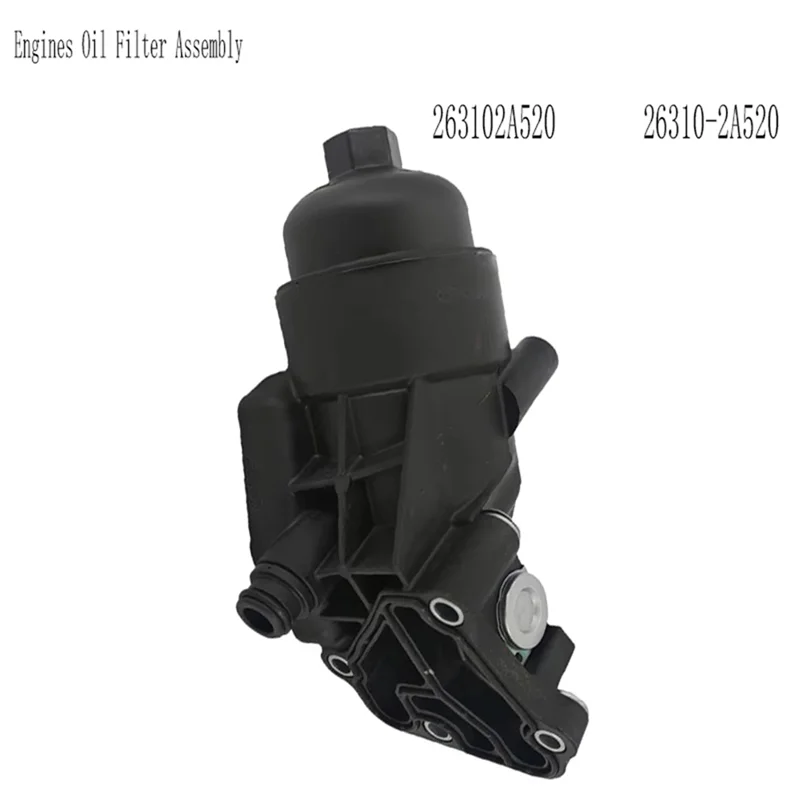 

A22E-263102A520 Engines Oil Filter Assembly For Hyundai Kia Carens Optima Rio Ceed Sportage Venga 2011-2019 26310-2A520