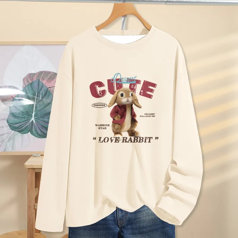 

Быстросохнущая женская футболка с длинными рукавами 2025 года, новый весенне-осенний топ с 3D-принтом, тренд