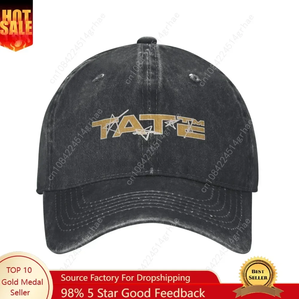 Retro T8 So Close To What Tate Mcrae Baseball Cap Men Women Distressed Denim Sun Cap Outdoor Summer Unstructured Soft Hats Cap