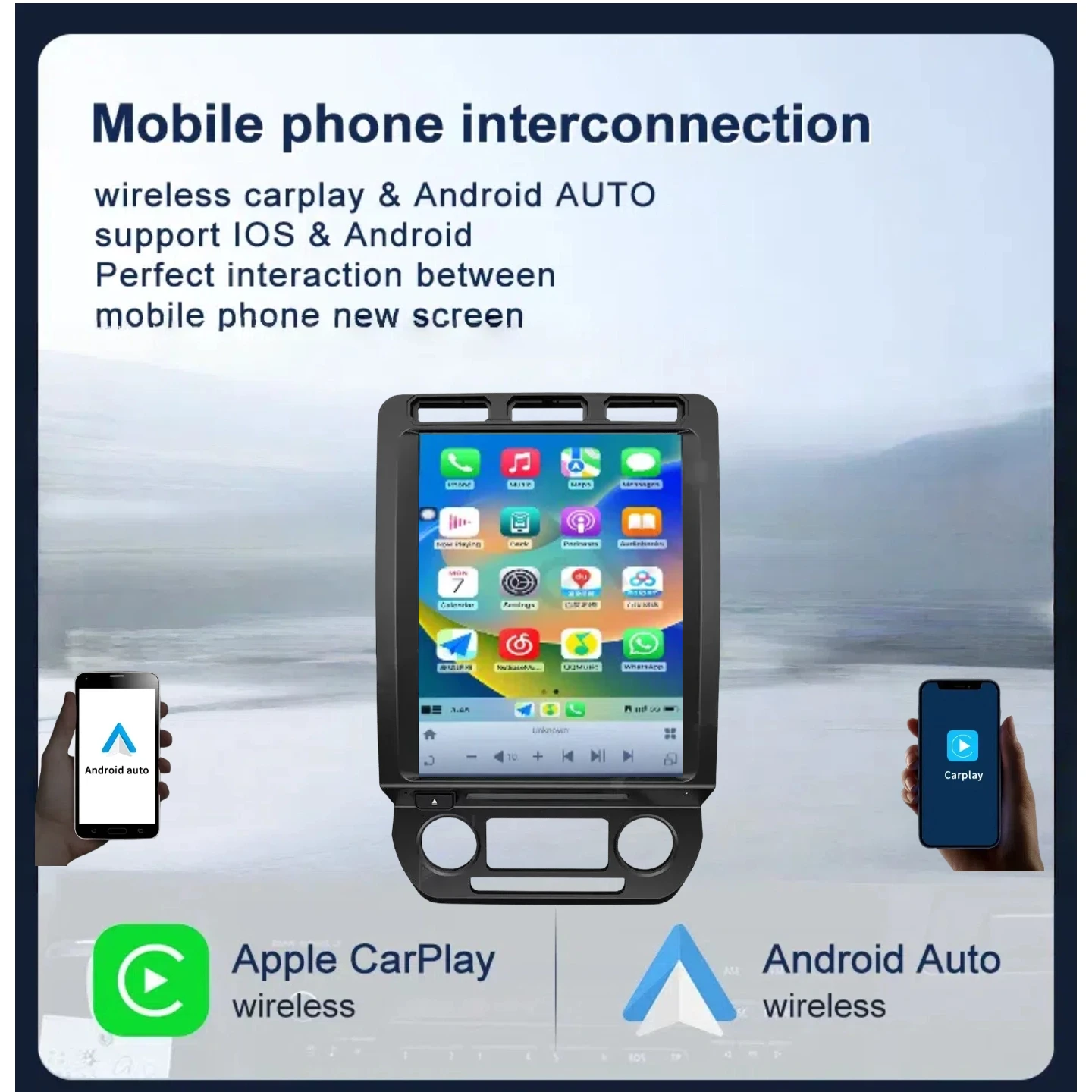 

Qualcomm 8+128GB For Ford F150 F250 2015-2021 Car Multimedia Player Radio GPS Navigation Headunit HD