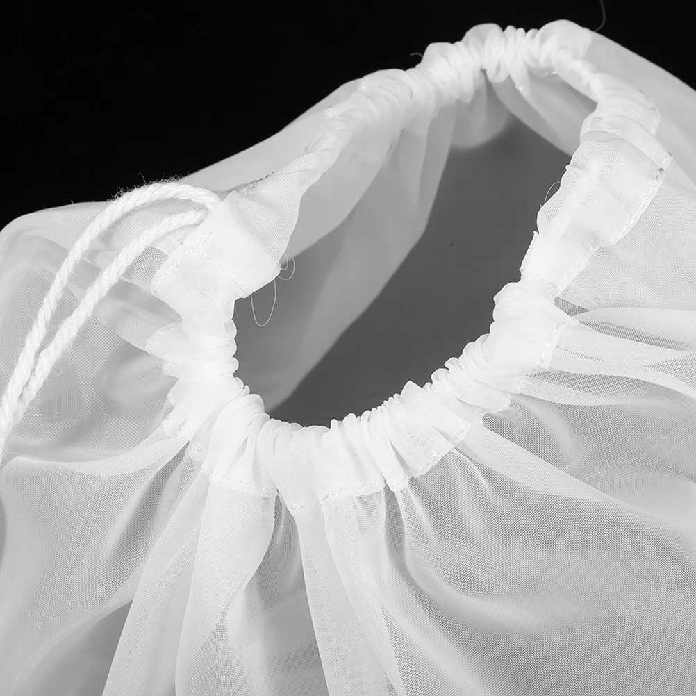 

Fine Mesh Strainer Bags for Food Reusable Kitchen Filtering Bag for Soybean Milk Brew Filter Straining Pouch Detachable Design