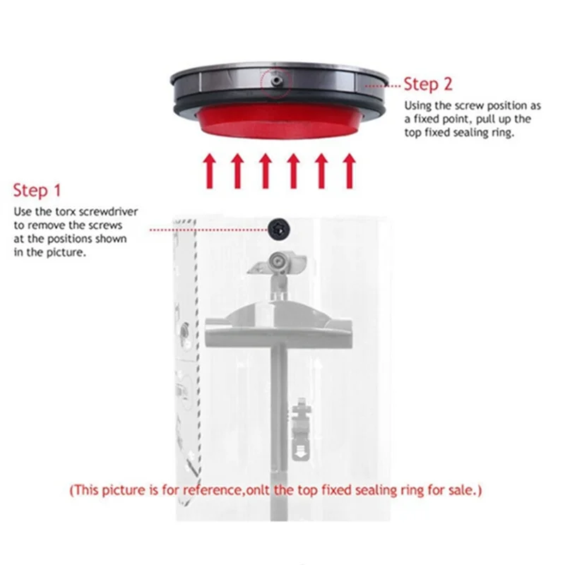 Para Dyson V10 V12slim Anel de Vedação de Aspirador de Pó-A58E