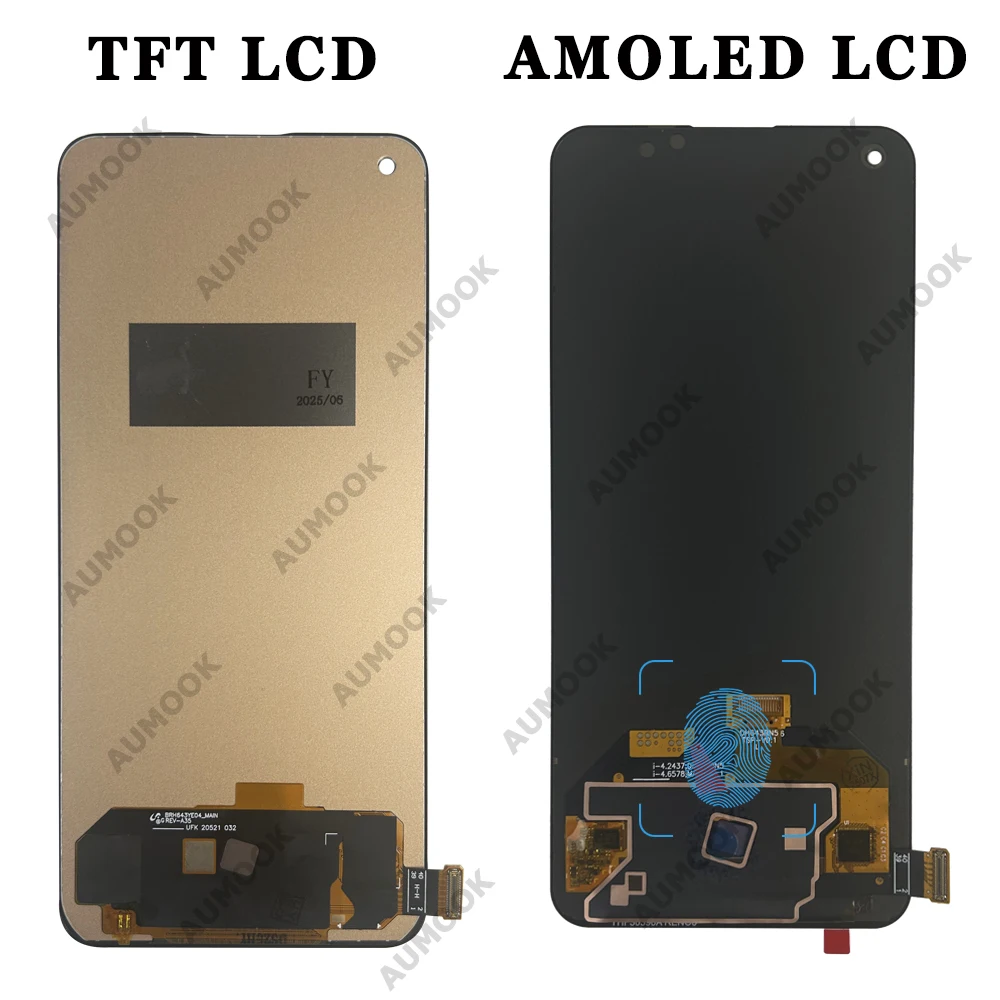 AMOLED Realme GT マスター RMX3363 液晶タッチスクリーン Realme GT