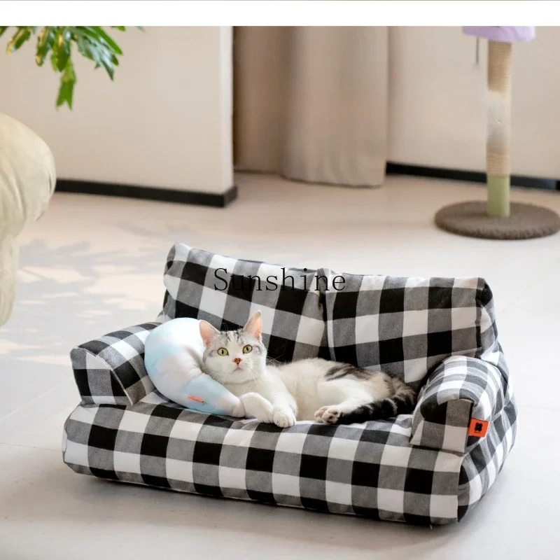 Four Seasons Universal Sofa Super Big Cat Nest Dog Bed Pet Removable and Washable