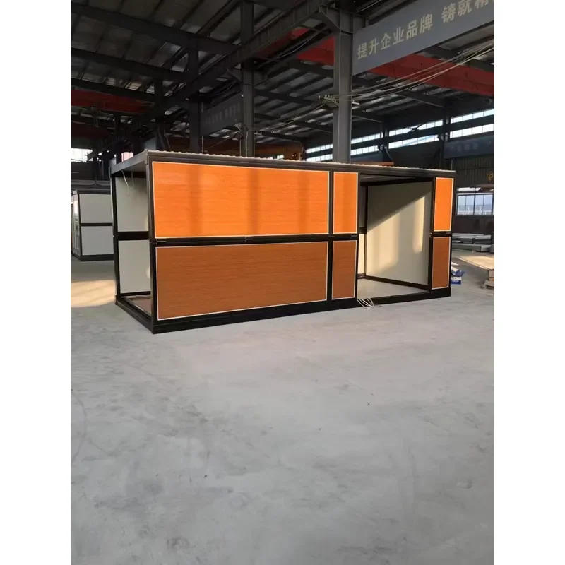 2026Hot Customized 20ft Flat Pack Modern Folding Prefab Tiny House Portable X-Folding Container House