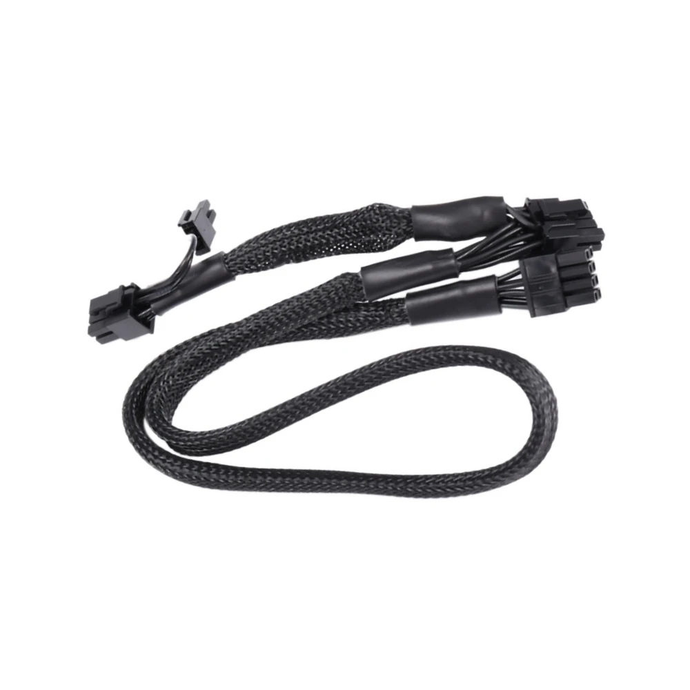 

GPU Power Cable Dual PCIE 6+2 8Pin for Corsair RM1000x, RM850x, RM750x, RM650x, RM550x Type 4 Modular Power, Sleeved Net 60+20CM