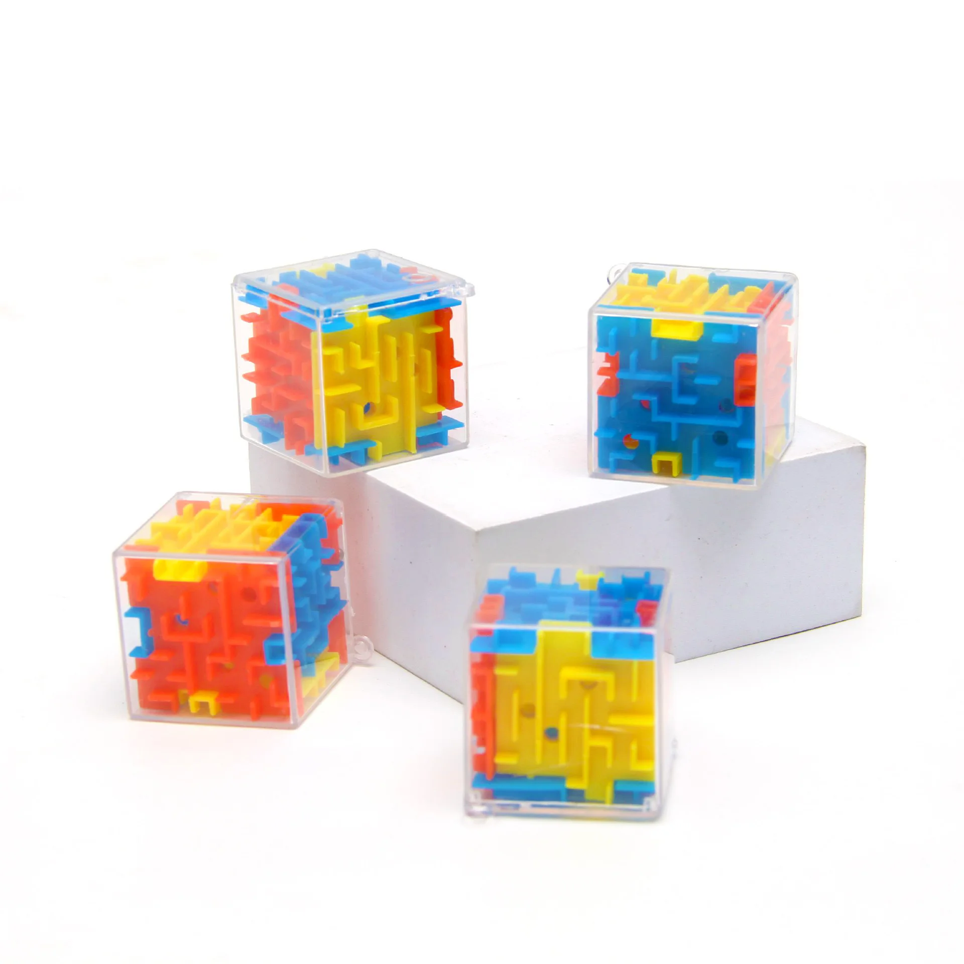 1 pçs labirinto 3d cubo mágico brinquedos crianças presente seis lados cérebro desenvolvimento brinquedo educativo labirinto bola brinquedos labirinto mágico jogo de bola