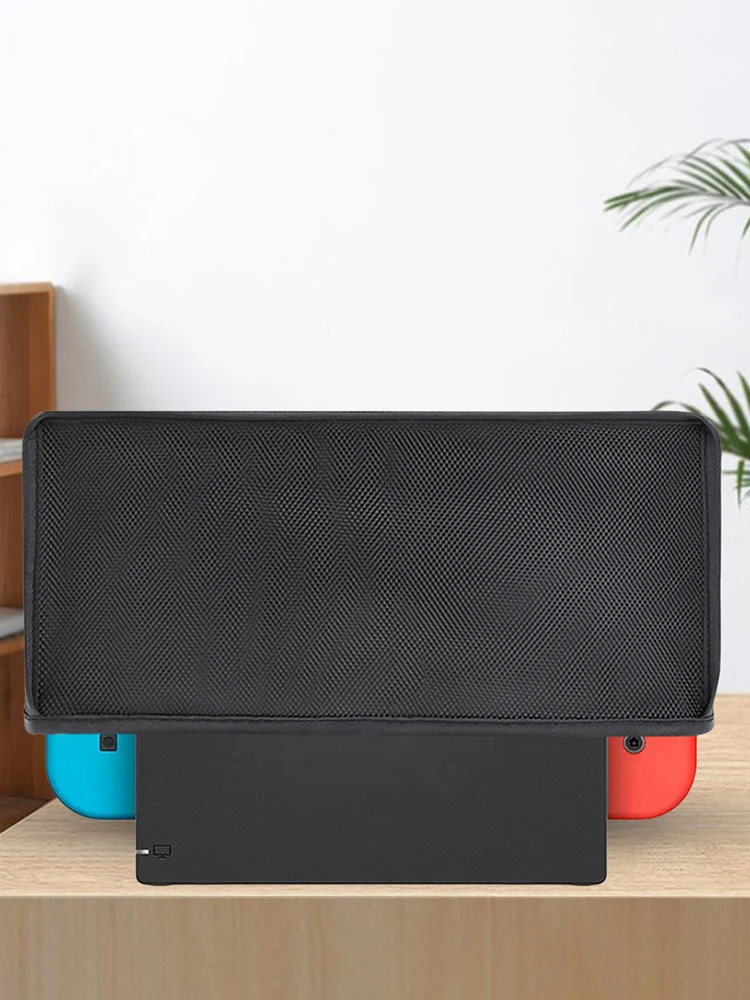 

Dust Guard Anti Scratch Dustproof Mesh Stopper Cover Splash-proof Cover Sleeve Shockproof for Switch/OLED Game Console Dock