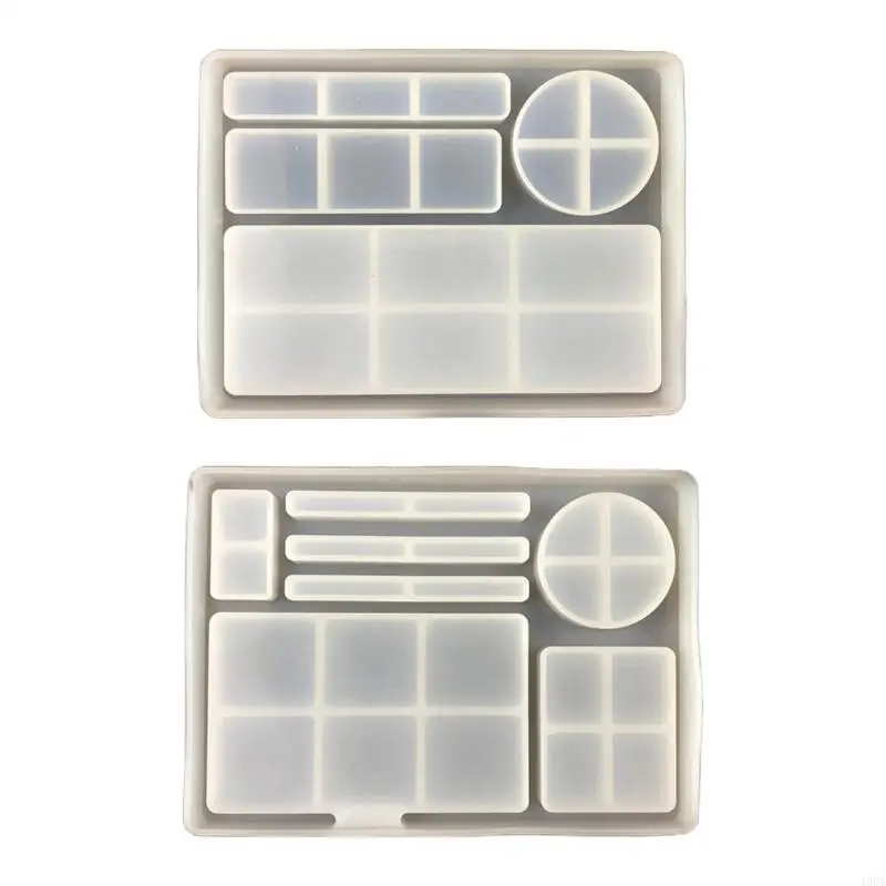 

400A Crystal Epoxy Mold Cup Mat Makeup Tray Crystal Mold Handmade Home Decorations Oranaments Mold DIY Crafts Mold