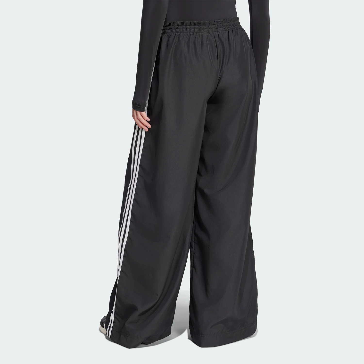 Adidas Official Genuine Three Stripes Fashion Women's Loose Woven Wide Leg Pants JD3390