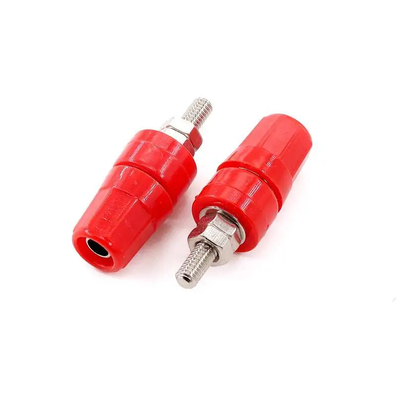 1 Stück M4*36 Reinkupfer-Binderstecker 4mm Bananenbuchse 20A Anschlussklemme Erdung – Detail 4