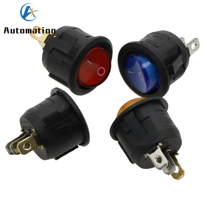 4 Xe Ô Tô 12V Tròn Đính Đá Công Tắc Đèn LED Xanh Tặng Công Tắc SPST Trên/Tắt Bán Điện điều Khiển Mũ Không Thấm Nước