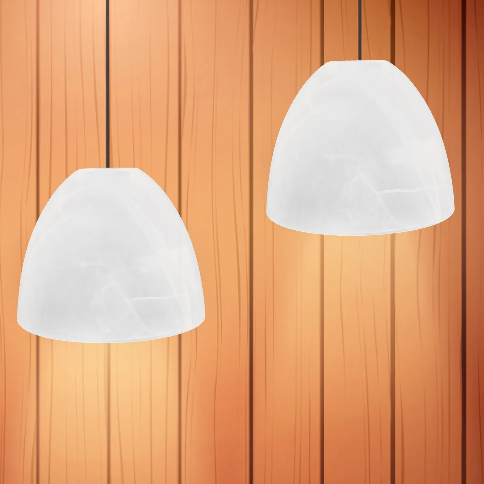 

Premium Glass Lamp Shade E27 Fit Pendant and Ceiling Lamps Easy Install Frosted Finish Home Lighting Accessory