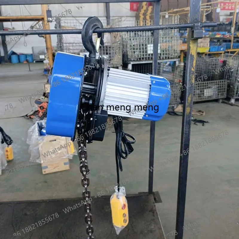 

Электрическая цепная таль с утолщенным корпусом и увеличенным воздуховыпускным отверстием, малый подъемный кран для домашнего использования