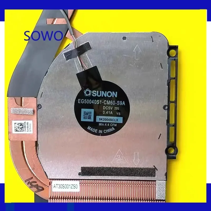 WW. 00WR96 0WR96 Новый для Dell Latitude 7420 E7420 Радиатор процессора и вентилятор-кулер