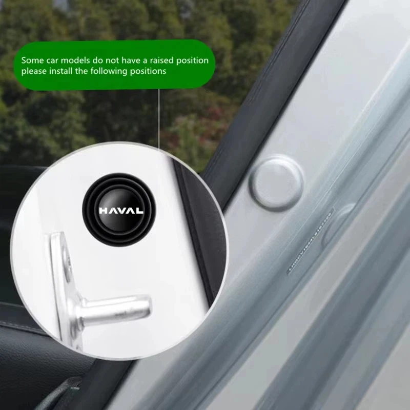 Car Door Anti-Collision Pad Flexible Shock Absorbing Door Bumper Guard Protector For Haval Jolion H6 M6 Dargo Raptor F7 H7 H9