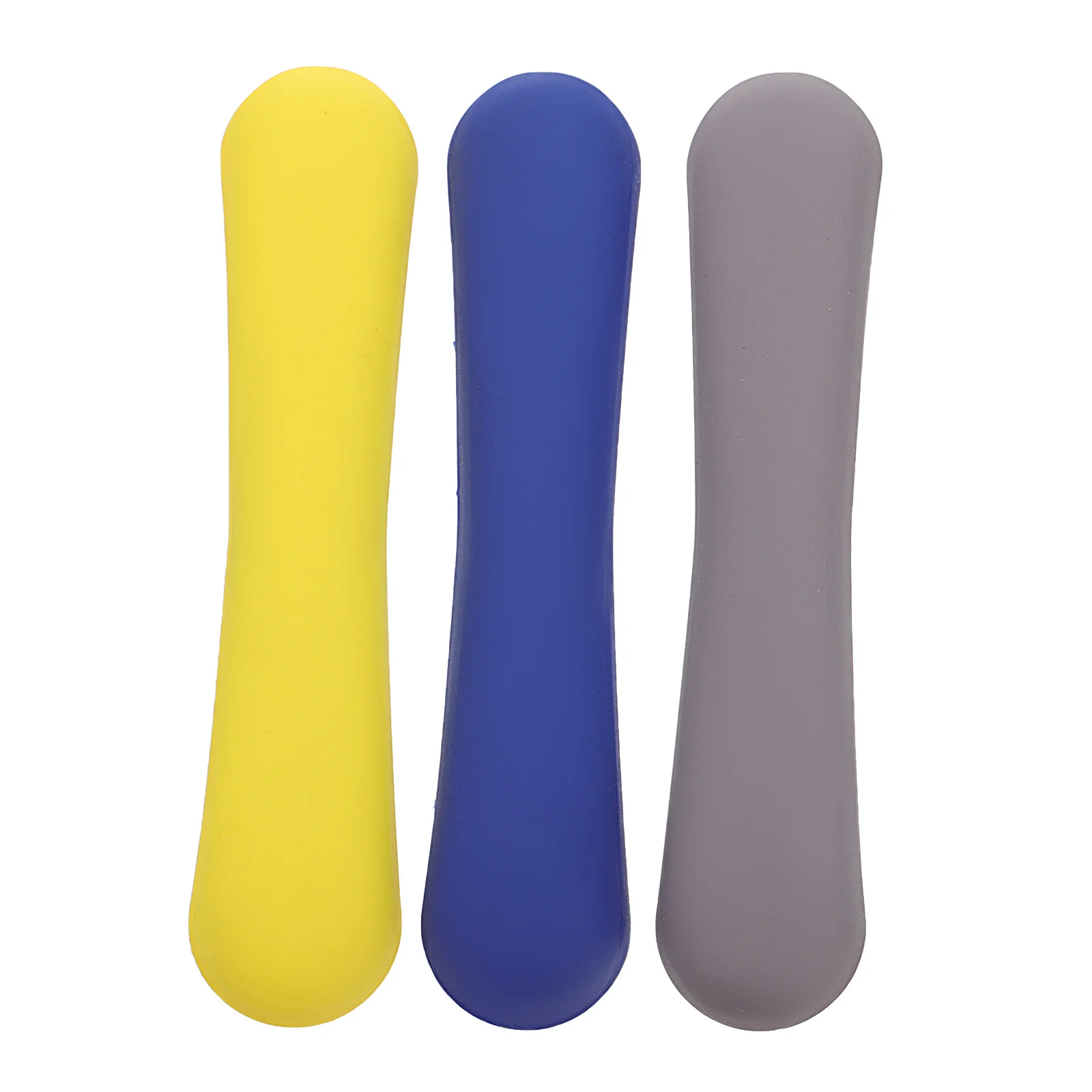 3 個ロングバープルハンドルモダングレーブルーイエローキャビネットドアノブ引き出しプルハンドルクリエイティブ食器棚ワードローブ家具