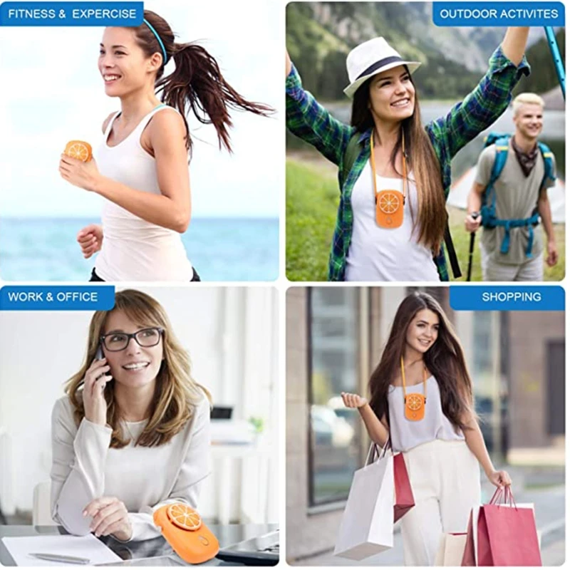 Lười  Cổ Quạt Sạc USB Mini Để Bàn Quạt Nhỏ Gió Mạnh Cổ Quạt Trang Sức Giọt