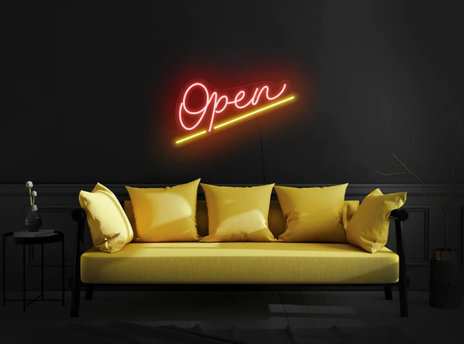 Open Neon Lights Open Personality LOGO Office Room Corridor Logoled Lights Night Lights Animation Signs KTV DecorativeSigns