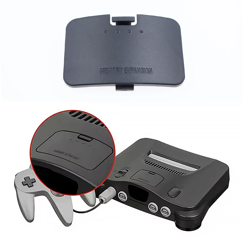 5PCS For N64 Door Cover Jumper Pak Lid Memory Expansion Pak For N64 Expansion Pack Card Slot Cover Doors Cover