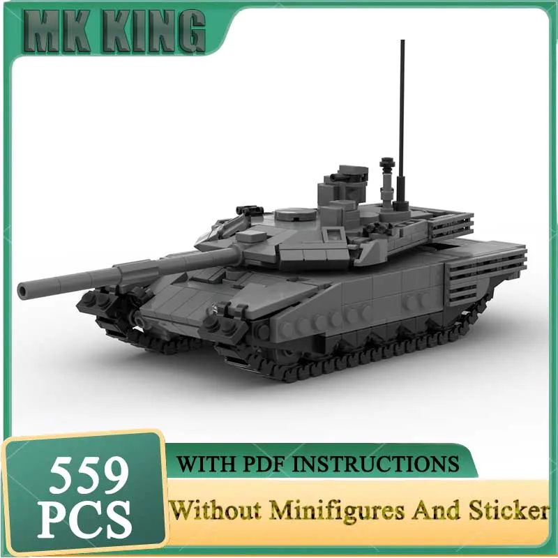 

Armored car Moc Building Bricks T-90M in 1/45th Scale Trank Model Technology Modular Blocks Gift Christmas Toy DIY Sets Assembly
