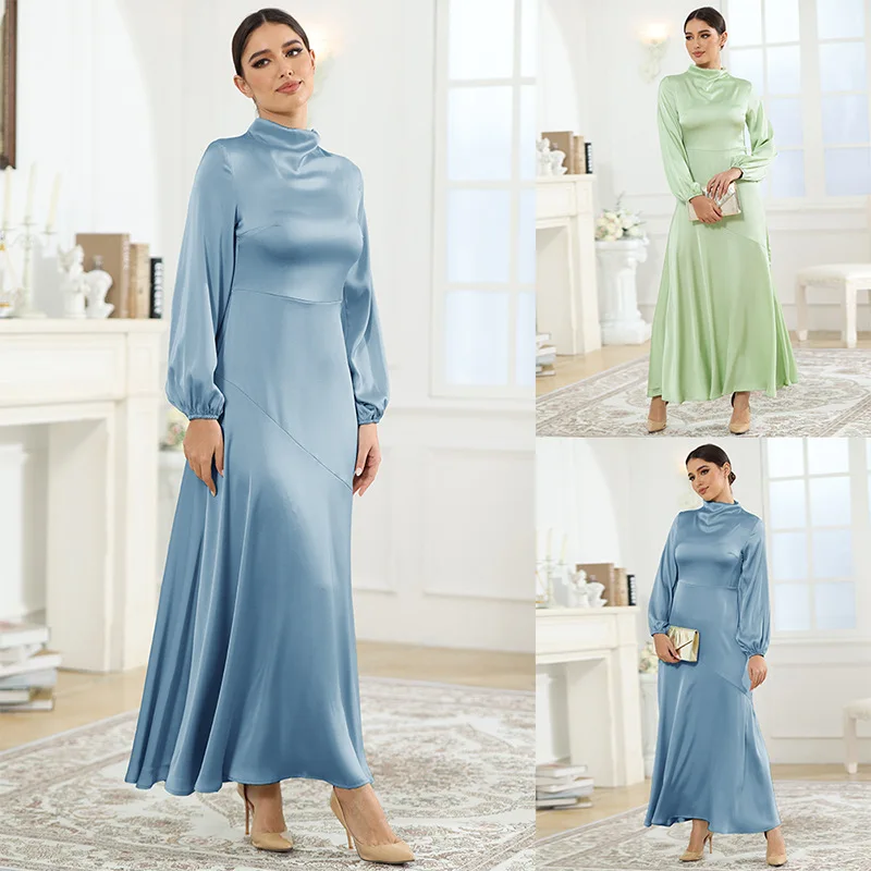 

Ramadan Kaftan Abaya Dubai Turkey Islam Muslim Modest Dress Prayer Clothes Abayas African Dresses For Women Robe Femme Musulmane