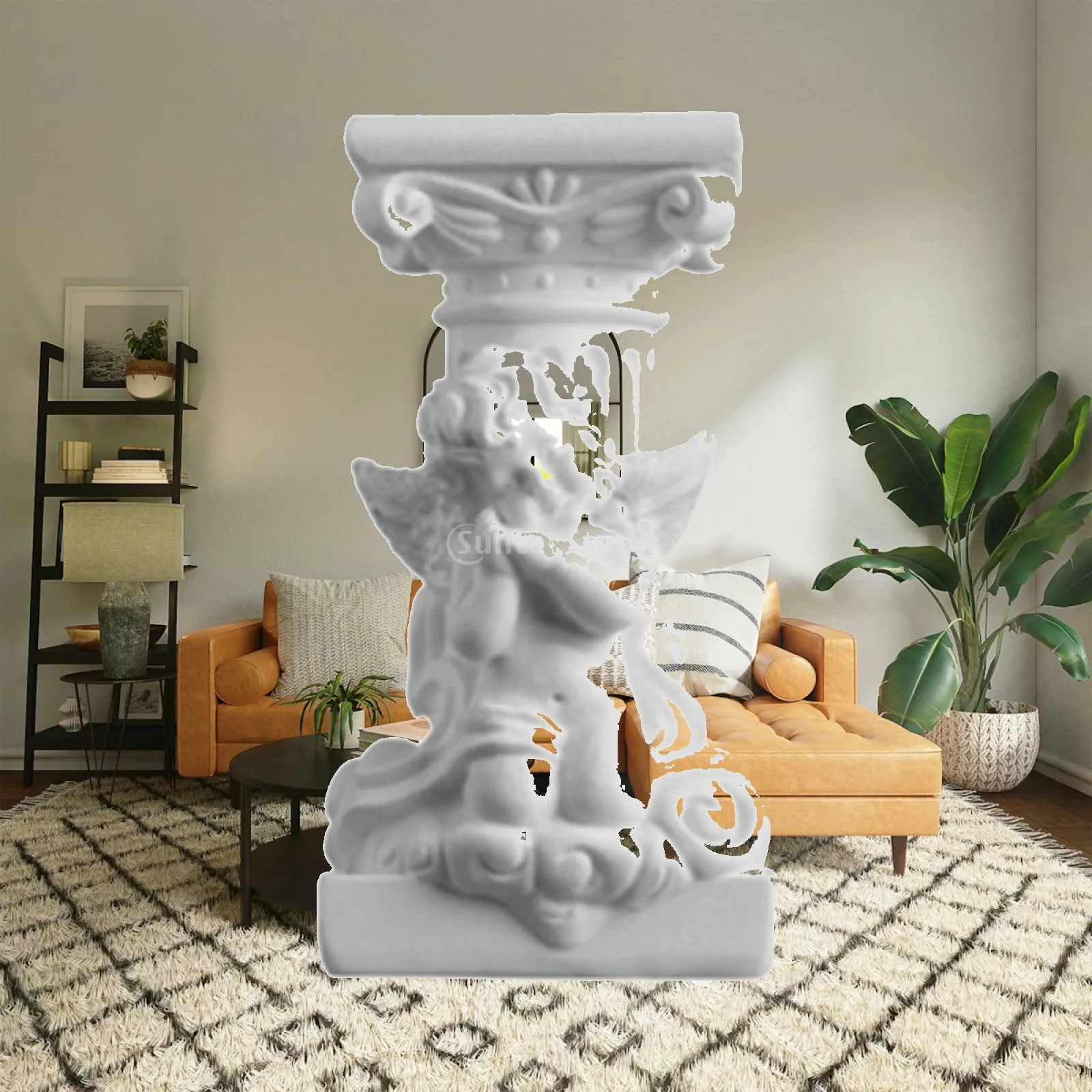 

Roman Column Pillar Photo Prop Classical Office Desktop Decor Decorative Garden Modern for Patio Desktop Office Living Room