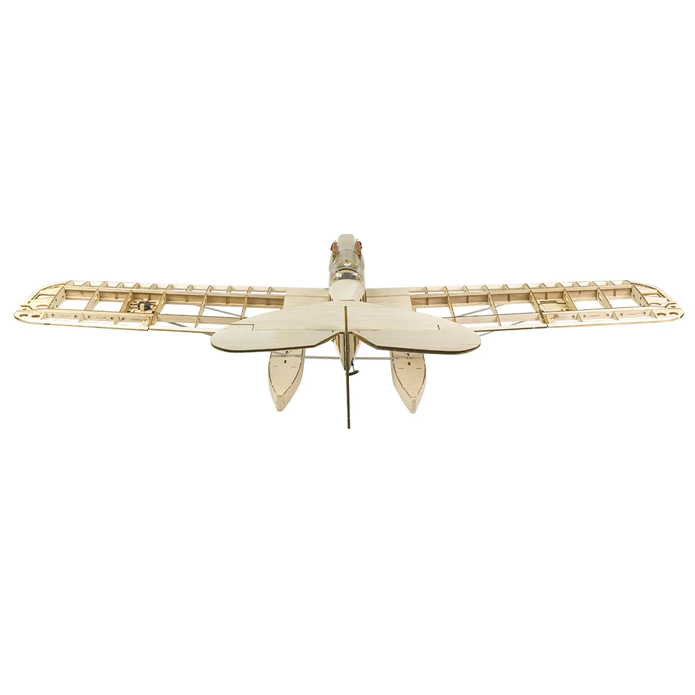 DW Hobby S26 Hansa-Brandenburg W.29 1,4M Balsa-Bausatz – 55 Zoll WWI Wasserflugzeug Lasergeschnittenes Holz-RC-Flugzeug – Detail 8