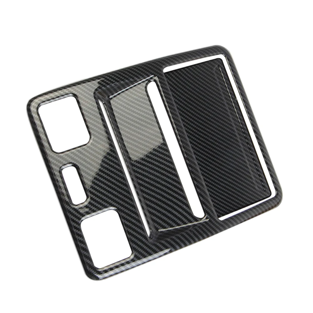 

2pcs ABS Plastic Carbon Fiber Car Roof Reading Light Control Panel Trim Accessories For Ford Maverick 2022