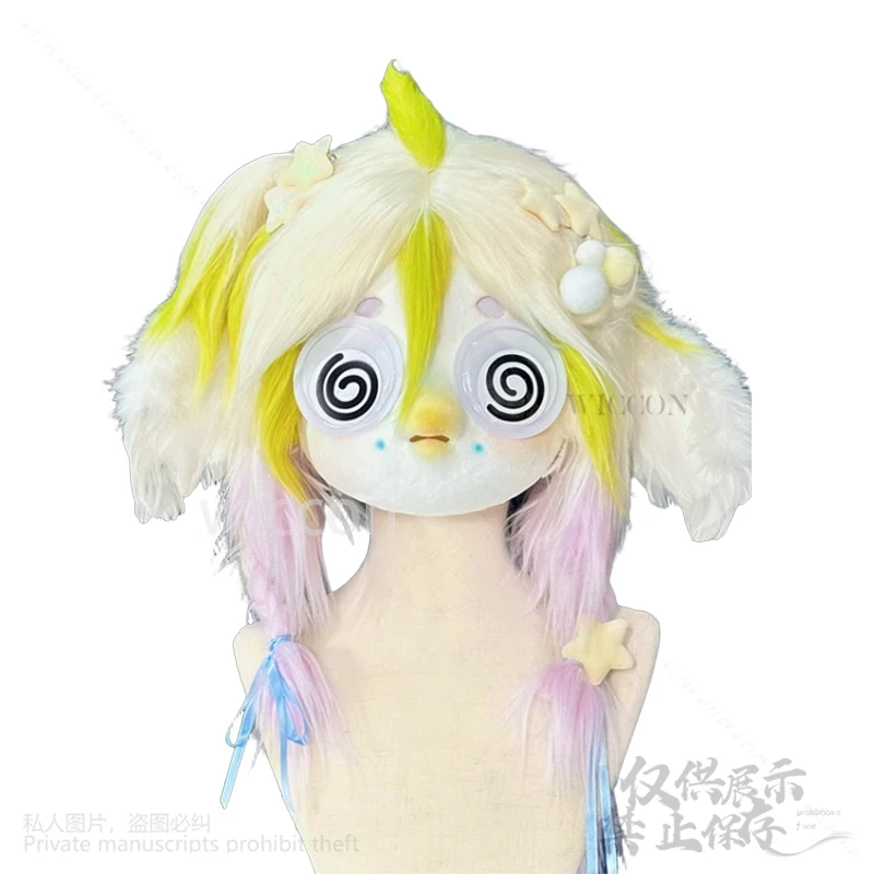 동물 눈 자체 접착 스티커 DIY 모피 모피 의상 애니메이션 코스프레 공예 장식 움직이는 눈 귀여운 달콤한 큐트코어 맞춤형