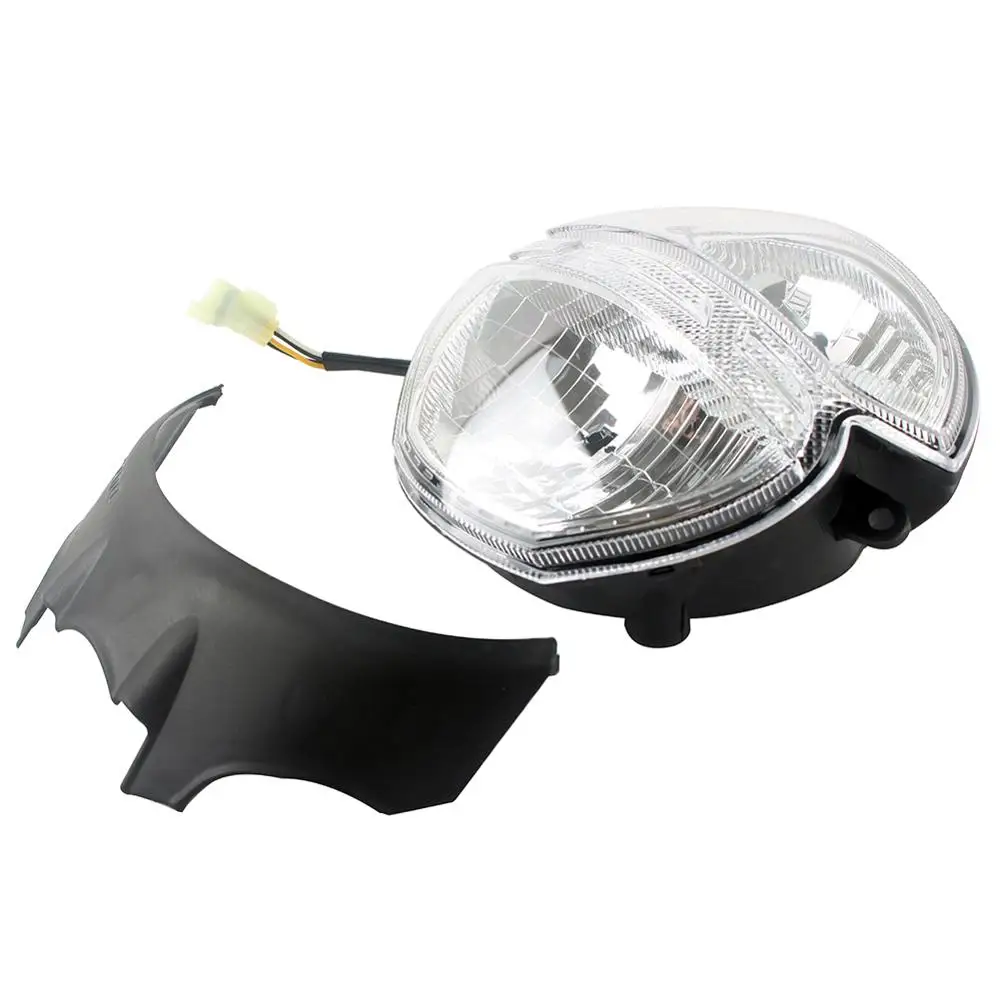 

Motorcycle Front Headlight Lamp Assembly For Ducati 696 659 795 796 2008 2009 2010 Clear