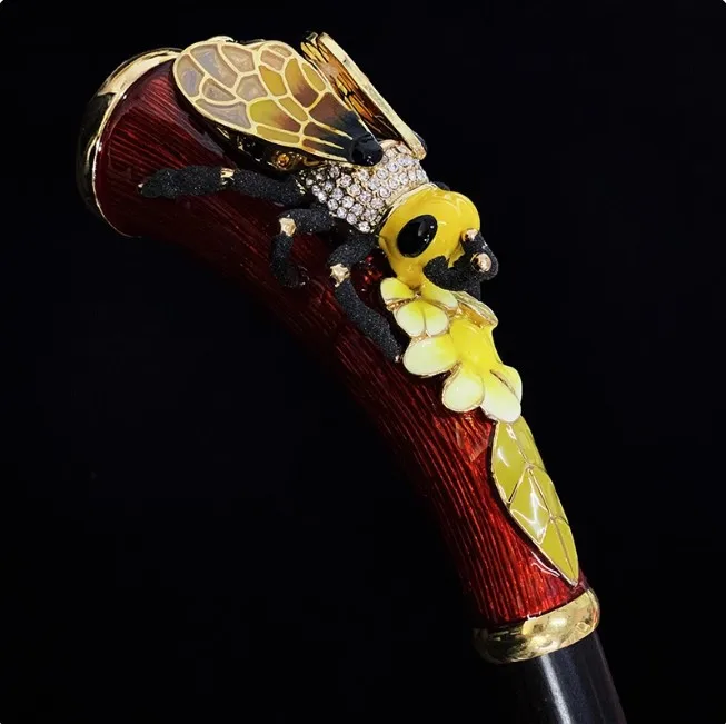 Guarda-chuva de abelha com alça longa, camada dupla, abelha, sol, abelha, muse, desfile de moda