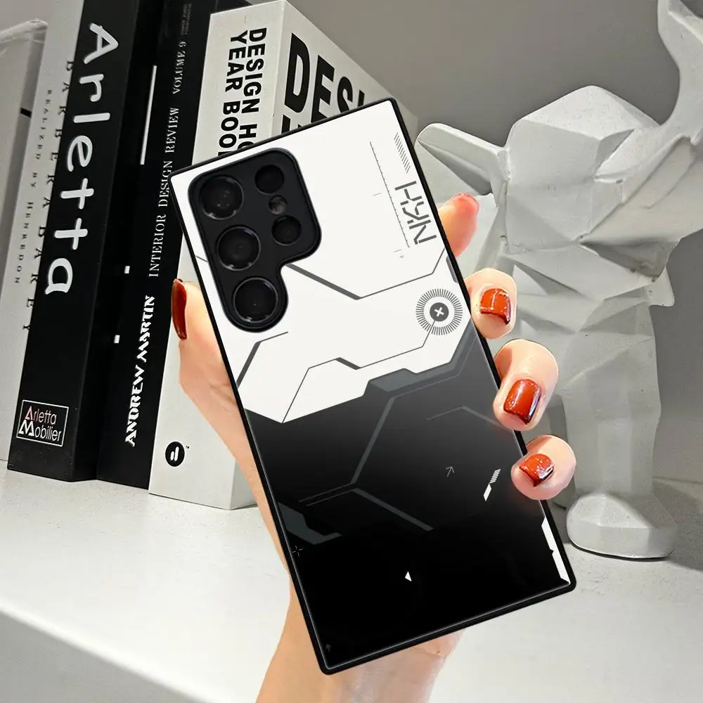 Gold Machinery Phone Case For Samsung Galaxy  A17 16 A15 A14 A13 A57 A37 A27 A26 A55 A35 A53 A24 A34 Tempered Glass Covers