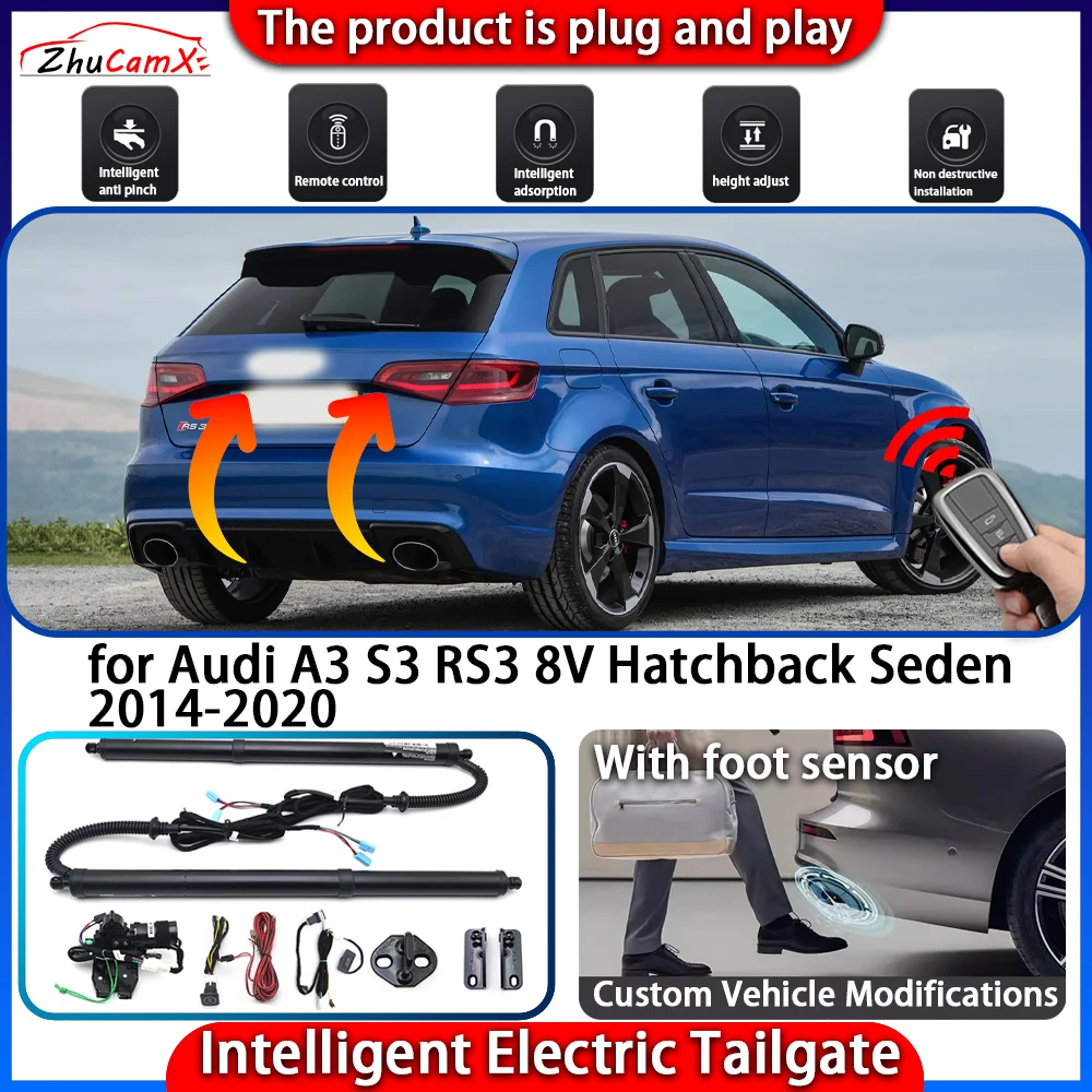 

Smart Powered Tailgate System for Audi A3 S3 RS3 8V Hatchback Seden 2014-2020 Automatic Intelligent Trunk Lift Control Kit