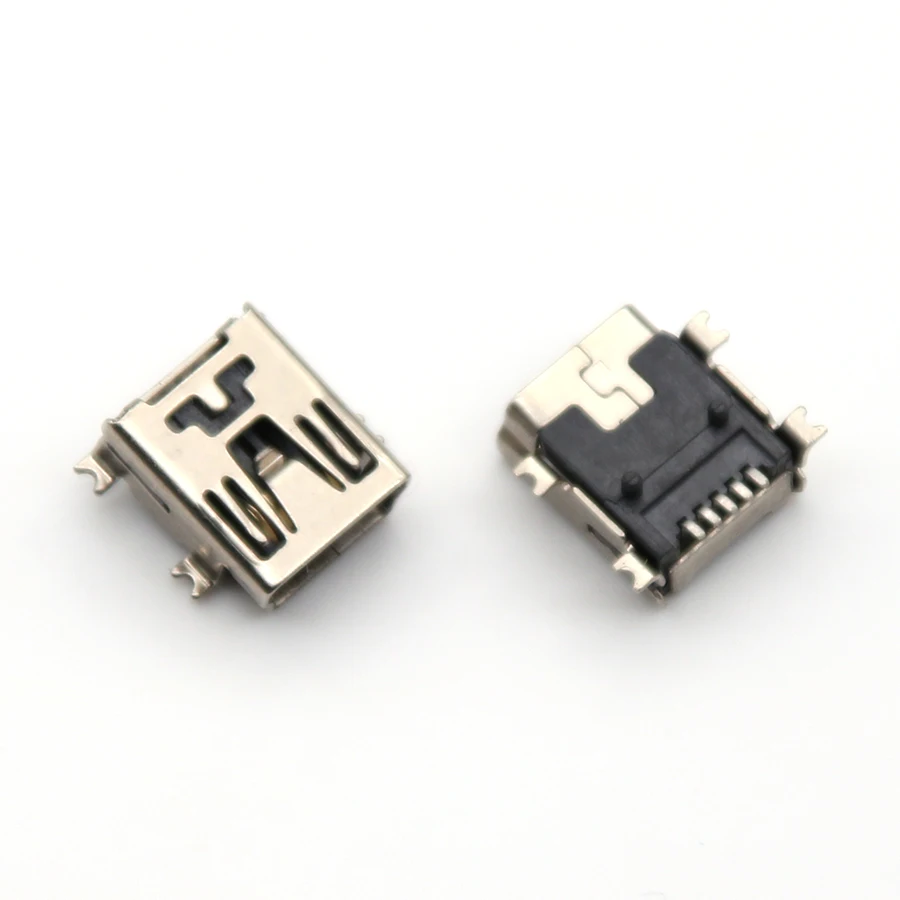10PCS Mini USB SMD 5 Pin Female Mini B Socket Connector Plug