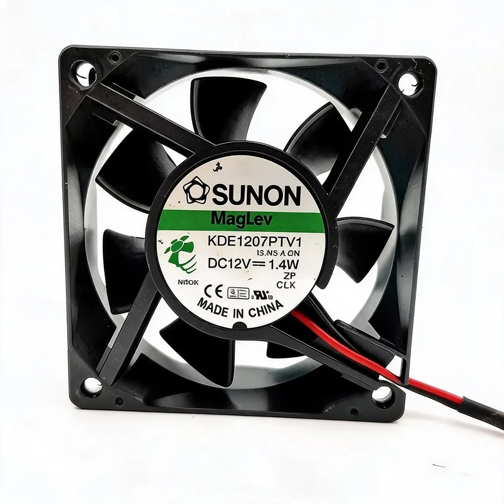

For SUNON KDE1207PTV1 7025 DC12V 1.4W 7CM 2-Wire Silent Cooling Fan