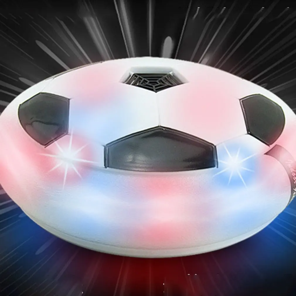 18cm Hovering Football Mini Toy Ball Air Cushion Suspended Flashing Indoor Outdoor Sports Fun Soccer Educational Game Kids Toys